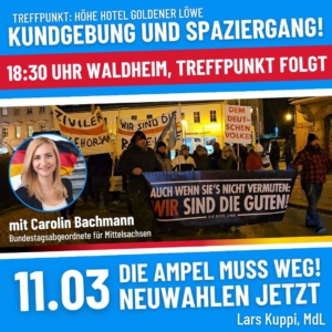 Kundgebung Waldheim