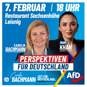 Carolin Bachmann vor Ort , Veranstaltung 7.Februar, Leisnig